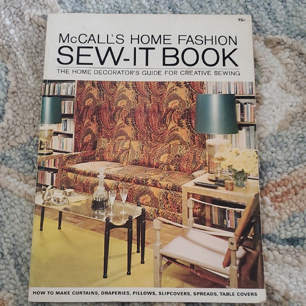 Vintage 1965 McCall's Home Fashion Sew-It Book DIY